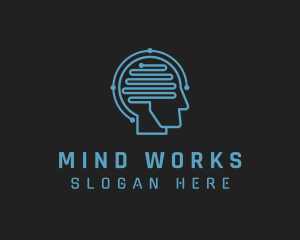 AI Mind Technology logo design