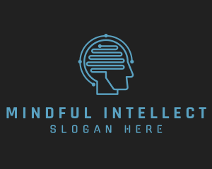 AI Mind Technology logo design