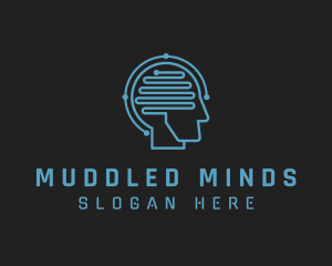 AI Mind Technology logo design