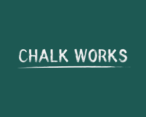 Chalk Handwriting Academy logo design