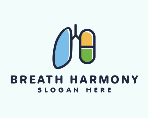 Respiratory Lung Medicine Capsule logo