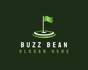 Flag Golf Sports logo design