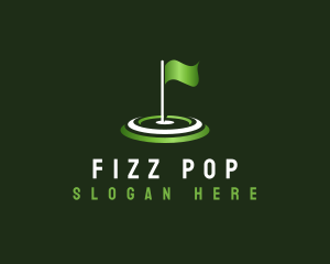 Flag Golf Sports logo design