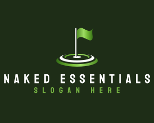 Flag Golf Sports logo design