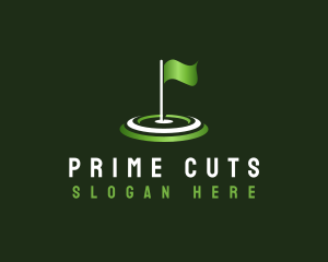 Flag Golf Sports logo design