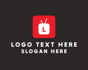 Social Media - Digital Television Antenna logo design