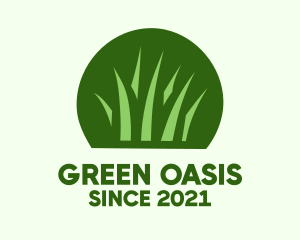 Green Grass Garden  logo design