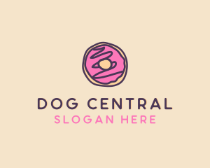 Handmade Sweet Donut Doughnut logo design