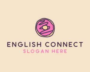 Handmade Sweet Donut Doughnut logo design