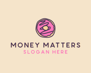 Handmade Sweet Donut Doughnut logo design