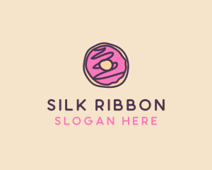 Handmade Sweet Donut Doughnut logo design