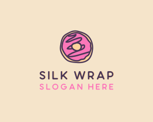 Handmade Sweet Donut Doughnut logo design