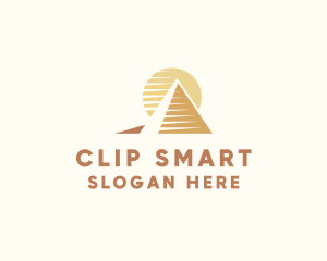 Egypt Pyramid Landmark logo design