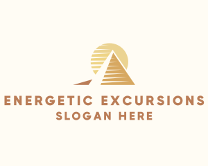 Egypt Pyramid Landmark logo design