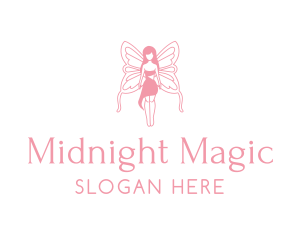 Fairy Nymph Woman logo