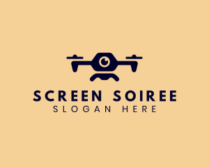 Drone Video Recording logo design