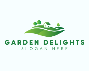 Landscaping Farm House logo design