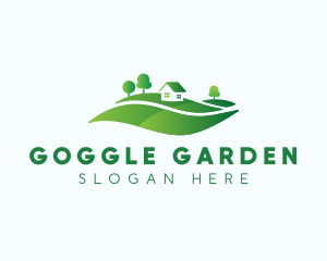 Landscaping Farm House logo design