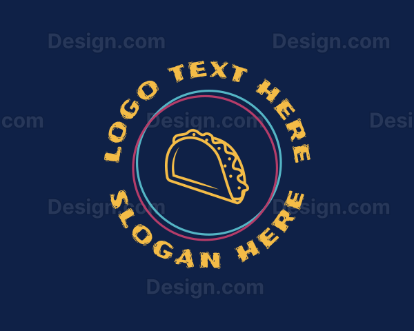 Mexican Taco Restaurant Logo