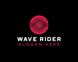 Wave Technology Motion logo design