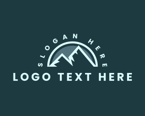 Peak - Mountain Peak Hiking logo design
