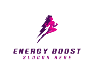 Lightning Woman Power logo