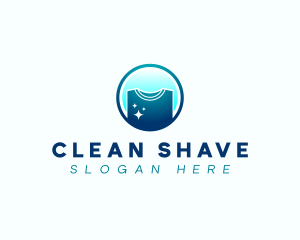 Laundry Shirt Clean logo design