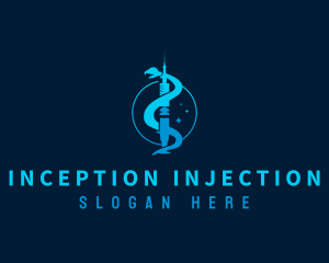 Medical Healthcare Syringe logo