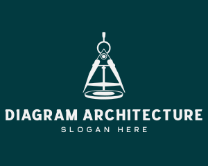 Drafting Compass Architecture logo