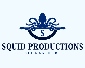 Mythical Squid Monster logo