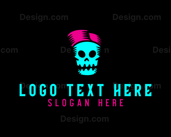 Scary Skull Cap Logo