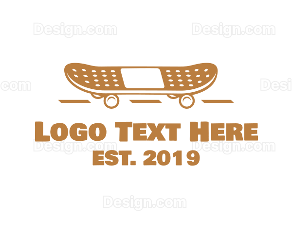 Safety Band-Aid Skateboard Logo