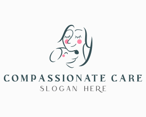 Dog Pet Human Care logo design