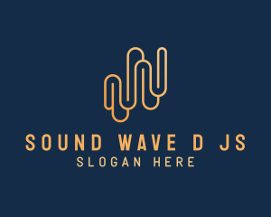 Generic Waves Agency logo design