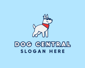 Pet Dog Grooming logo design