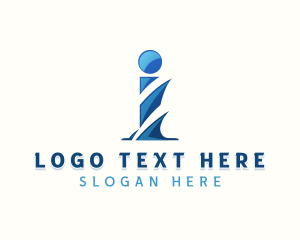 Business Consultant Letter I Logo