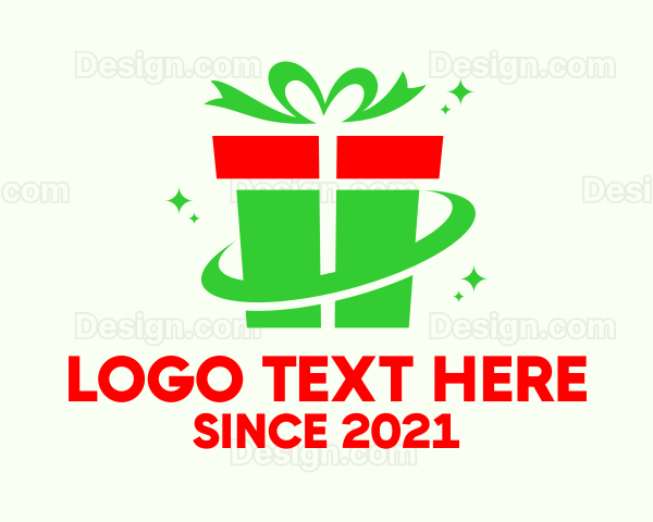 Christmas Gift Present Logo