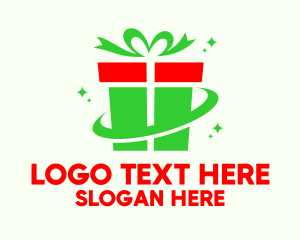 Christmas Gift Present Logo