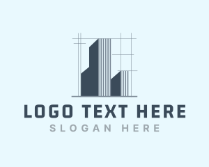 Minimalist Building Construction logo