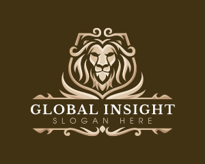 Lion Shield Royalty logo