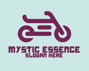 Modern Motorcycle Symbol logo design