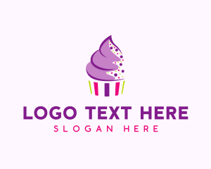 Muffin Cake Sprinkle  logo