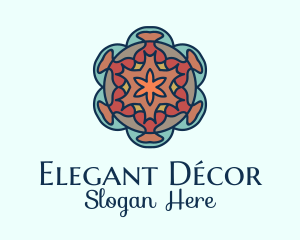 Flower Art Decoration  logo design