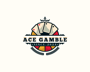 Casino Card Gambling logo design