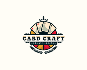 Casino Card Gambling logo design