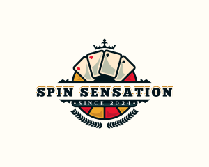 Casino Card Gambling logo design