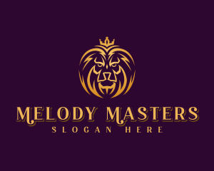 Professional Lion Crown logo