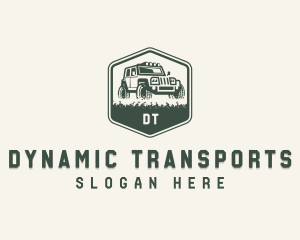 4wd Vehicle Transportation logo design