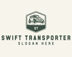 4wd Vehicle Transportation logo design