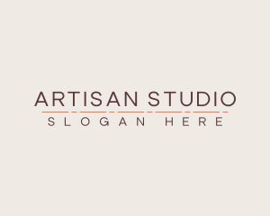 Minimalist Studio Boutique logo design